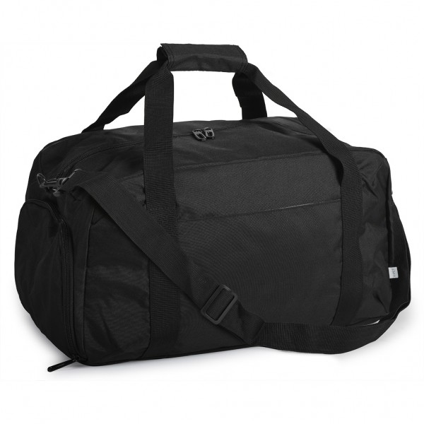 BORSA DA VIAGGIO IN RPET 300D N (nero)