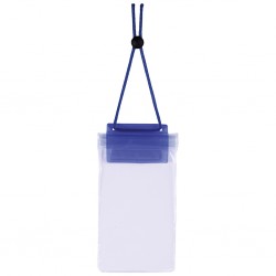 ASTUCCIO IMPERMEABILE TOUCH SCREEN IN PVC E POLIESTERE Blu