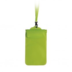 ASTUCCIO IMPERMEABILE IN PVC E POLIESTERE Verde Acido