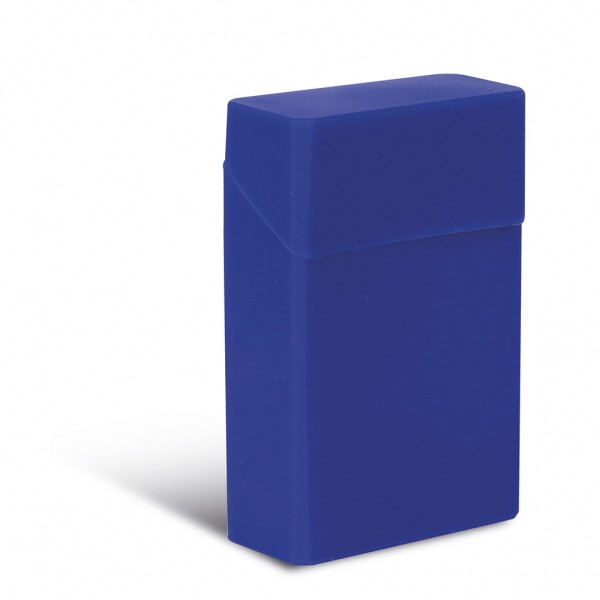 ASTUCCIO PORTA PACCHETTO SIGARETTE IN SILICONE - IMBALLI: 250/10 MISURE: 9, Blu