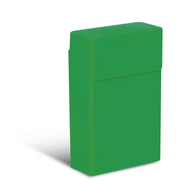 ASTUCCIO PORTA PACCHETTO SIGARETTE IN SILICONE - IMBALLI: 250/10 MISURE: 9, Verde