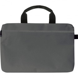 BORSA PORTADOCUMENTI IN POLIESTERE  Grigio