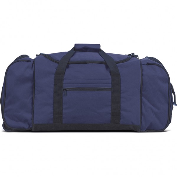 BORSONE TROLLEY DA VIAGGIO IN POLIESTERE 600D Blu navy