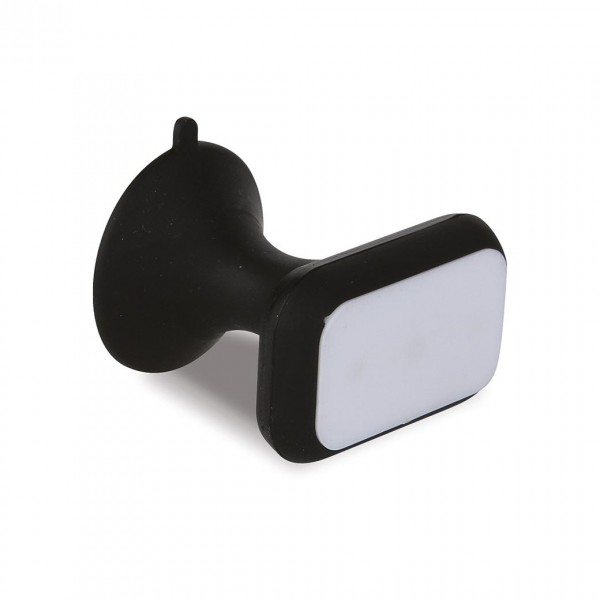 VENTOSA PER CELLULARE IN SILICONE E PLASTICA Nero