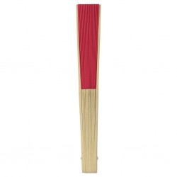 richiudibile, in bambù e carta, lunghezza 21 cm R (rosso)