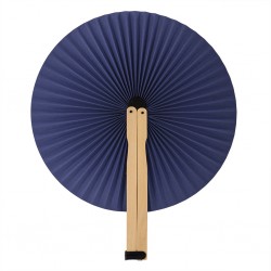 richiudibile in legno e carta, lunghezza 14,8 cm. e aperto di diametro 20 cm BL (blu royal)