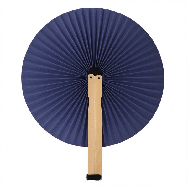 richiudibile in legno e carta, lunghezza 14,8 cm. e aperto di diametro 20 cm BL (blu royal)