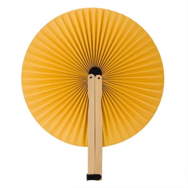 richiudibile in legno e carta, lunghezza 14,8 cm. e aperto di diametro 20 cm G (giallo)