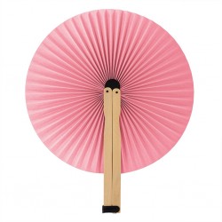 richiudibile in legno e carta, lunghezza 14,8 cm. e aperto di diametro 20 cm RS (rosa)