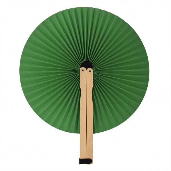richiudibile in legno e carta, lunghezza 14,8 cm. e aperto di diametro 20 cm V (verde)