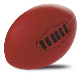 PALLINA DA RUGBY ANTISTRESS IN PU Rosso