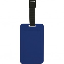TARGHETTA DA VALIGIA IN PLASTICA - IMBALLI: 500/100 MISURE: 8, Blu
