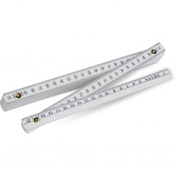 METRO PIEGHEVOLE IN PLASTICA 2 Bianco