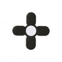 CONNETTORE USB A 3 PORTE IN PLASTICA Nero