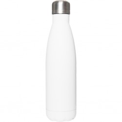 THERMO 500 ML CON DOPPIA PARETE ISOLANTE IN ACCIAIO INOX Bianco