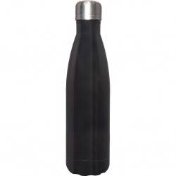 THERMO 500 ML CON DOPPIA PARETE ISOLANTE IN ACCIAIO INOX Nero