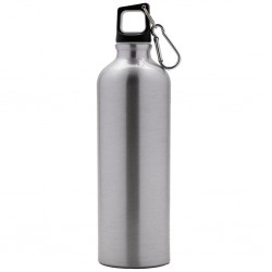 BORRACCIA DA 750 ML IN ALLUMINIO E PLASTICA Grigio