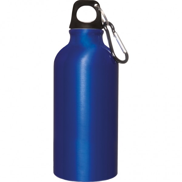 BORRACCIA DA 400 ML IN ALLUMINIO E PLASTICA Blu