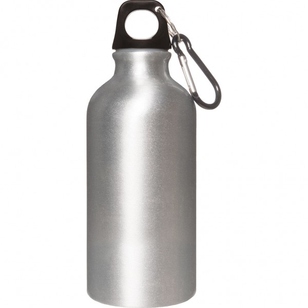 BORRACCIA DA 400 ML IN ALLUMINIO E PLASTICA Grigio