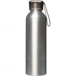 BORRACCIA DA 650 ML IN ALLUMINIO, PLASTICA E SILICONE Grigio