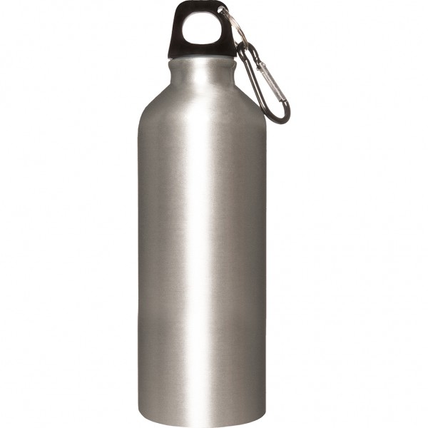 BORRACCIA DA 500 ML IN ALLUMINIO E PLASTICA Grigio