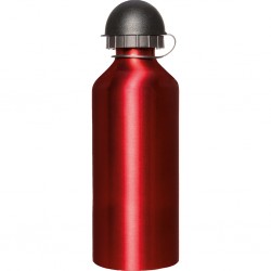 BORRACCIA SPORTIVA DA 650 ML IN ALLUMINIO E PLASTICA Rosso