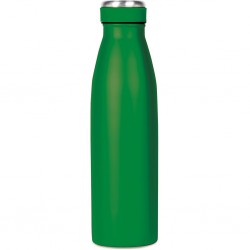 THERMO 500 ML CON DOPPIA PARETE ISOLANTE IN ACCIAIO INOX Verde