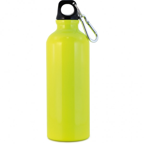 BORRACCIA IN ALLUMINIO 500ML COLORI FLUO Giallo