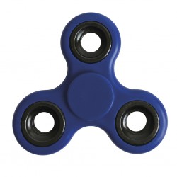 FIDGET SPINNER IN PLASTICA E METALLO Blu