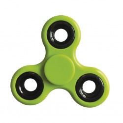 FIDGET SPINNER IN PLASTICA E METALLO Verde Acido