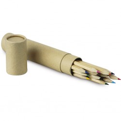 CONFEZIONE MATITE COLORATE IN LEGNO 12