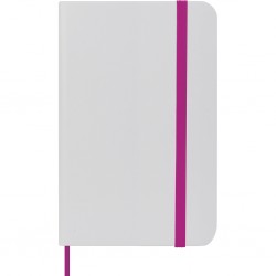 BLOCCO PER APPUNTI  IN PVC E CARTA Fucsia