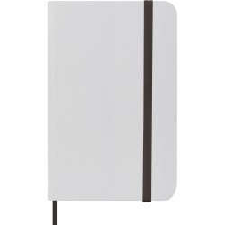 BLOCCO PER APPUNTI  IN PVC E CARTA Nero