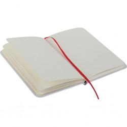 BLOCCO PER APPUNTI  IN PVC E CARTA Rosso