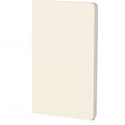 BLOCCO PER APPUNTI IN CARTA E CON COPERTINA MORBIDA IN PU Bianco