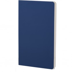 BLOCCO PER APPUNTI IN CARTA E CON COPERTINA MORBIDA IN PU Blu