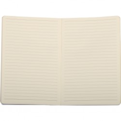 BLOCCO PER APPUNTI IN CARTA E CON COPERTINA MORBIDA IN PU Bianco
