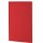 BLOCCO PER APPUNTI IN CARTA E CON COPERTINA MORBIDA IN PU Rosso