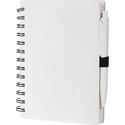 BLOCCO PER APP.TI IN CARBONATO DI CALCIO+PE, PLAST. ABS RICIC.E CARTONC. B (bianco)