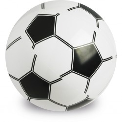 PALLONE DA SPIAGGIA GONFIABILE IN PVC  IMBALLI: 200/200 MISURE: Ø  28 Bianco-taglia-L