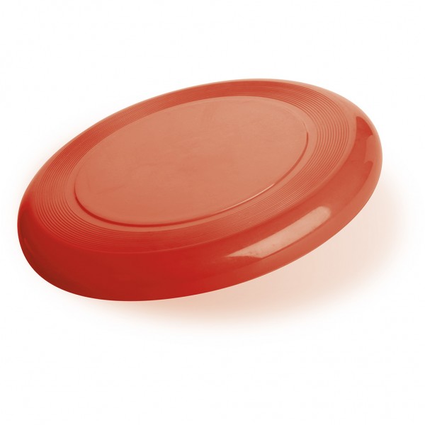 FRISBEE IN PLASTICA - IMBALLI: 100/100 MISURE: Ø  2 Rosso