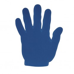 MANO IN EVA - IMBALLI: 100/50 MISURE: 4 Blu
