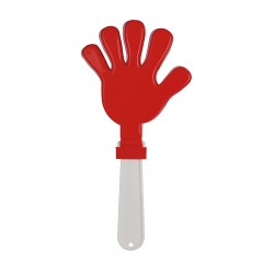 CLAPPER IN PLASTICA -   IMBALLI: 100/20 MISURE: 28, Rosso
