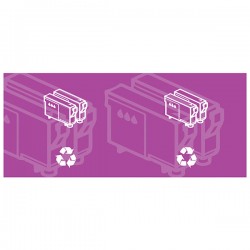 Etichetta per cartucce stampanti ink-jet contenitore Casper IGO-MDL774514