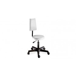 Sgabello basso con schienale regolabile IGO-ELT/SG409