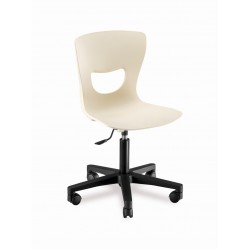 Sedia Dory con scocca in PP beige IGO-ELT/SG410B