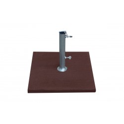 Base MAFFEI quadrata cemento 50x50x3.6cm 20kg IGO-MFF/304-45