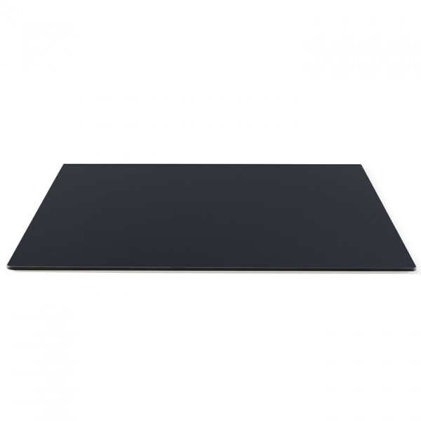 Piano tavolo HPL 69x69cm sp. 1cm bordo svasato 30° grigio Londra IGO-PFS212069708
