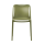 Sedia GRANDSOLEIL Velair per HO.RE.CA Food da interno ecologia colore verde oliva materiali riciclati e fibra di vetro elegante per ambienti interni esterni senza braccioli impilabile set da 4 pz