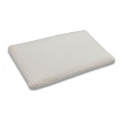 Guanciale cuscino FLEXILAN natural lattice H13 a saponetta sfoderabile igienico e traspirante dimensioni 48x78 cm cf 1 pz